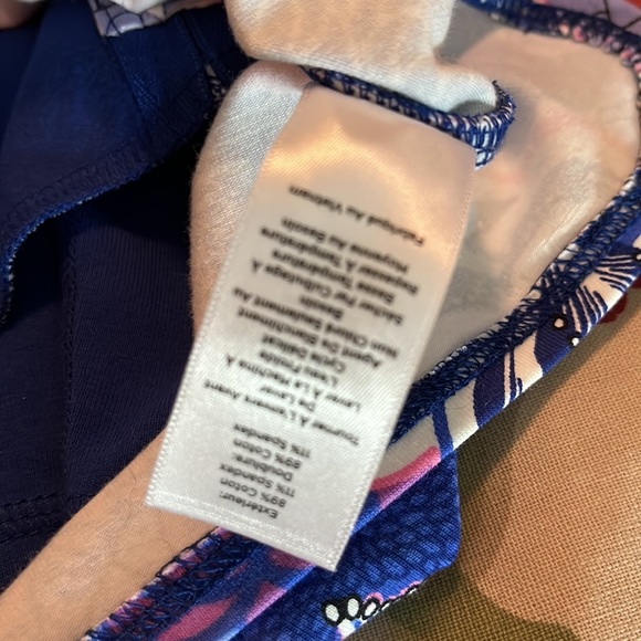 TALBOTS Size Medium Colorful Groovy Floral Fun Print Tennis Golf Squash $69 NEW - Picture 8 of 15